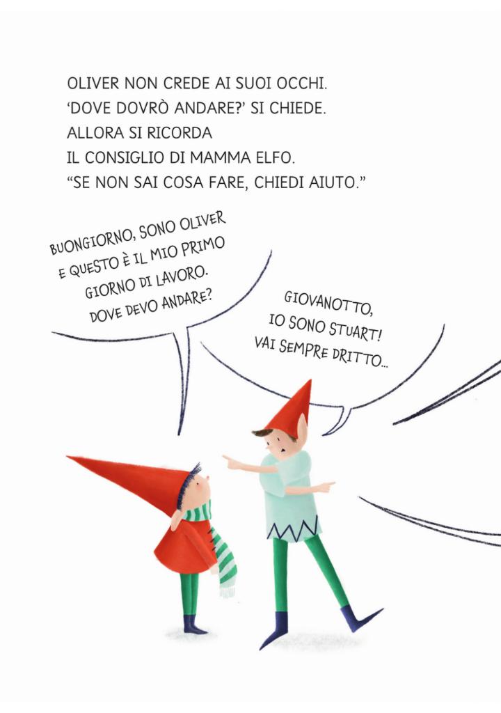 Feltrinelli Un natale da elfo libro bambini maiuscolo