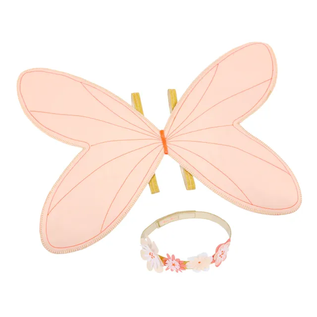 Meri Meri Fata costume con ali 3-6 anni cotone