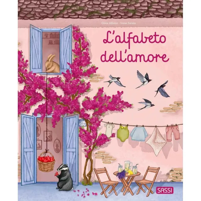 Sassi L'alfabeto dell'amore libro illustrato 3-6 anni