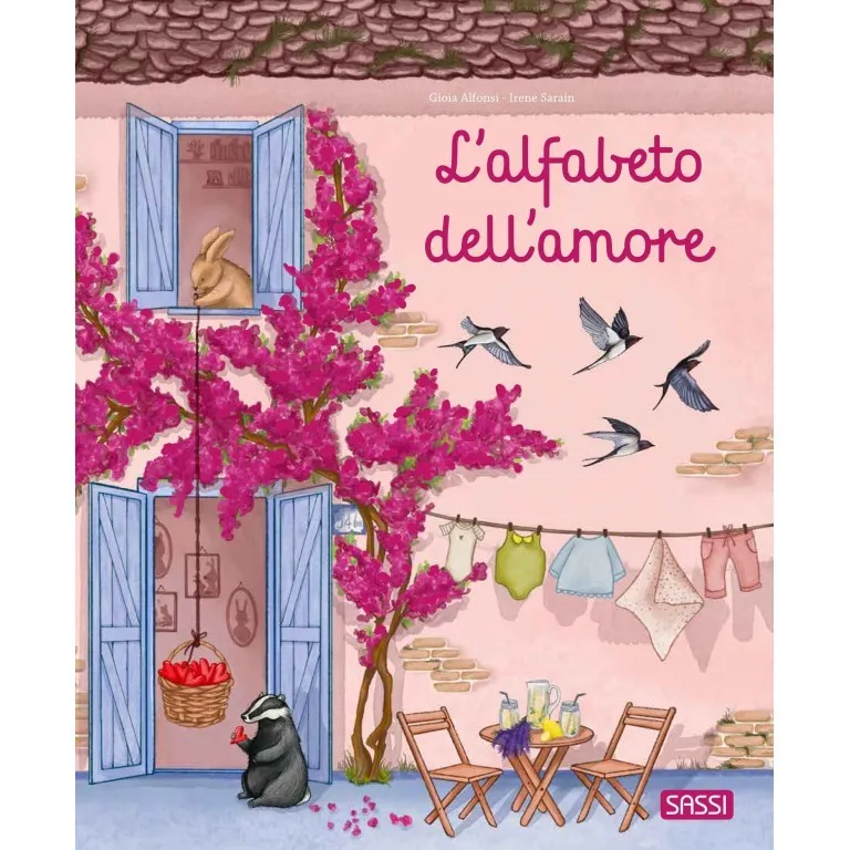 Sassi L'alfabeto dell'amore libro illustrato 3-6 anni