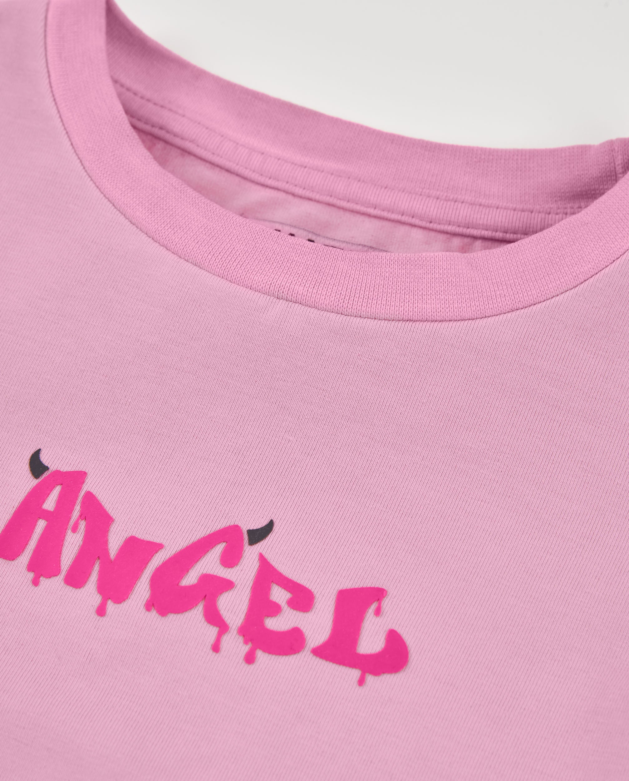 Tuc Tuc t-shirt bimba rosa arricciata maniche corte cotone