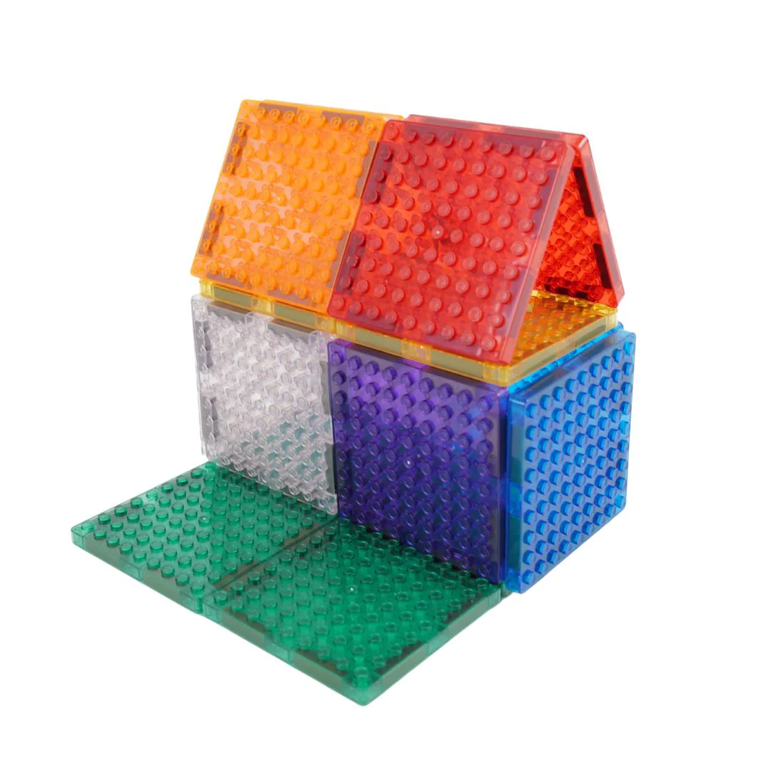 Cleverclixx Brick Tiles costruzioni magnetiche 16 pezzi