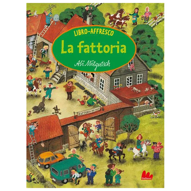 Gallucci La Fattoria libro affresco bambini
