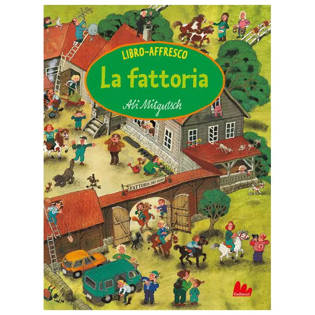 Gallucci La Fattoria libro affresco bambini