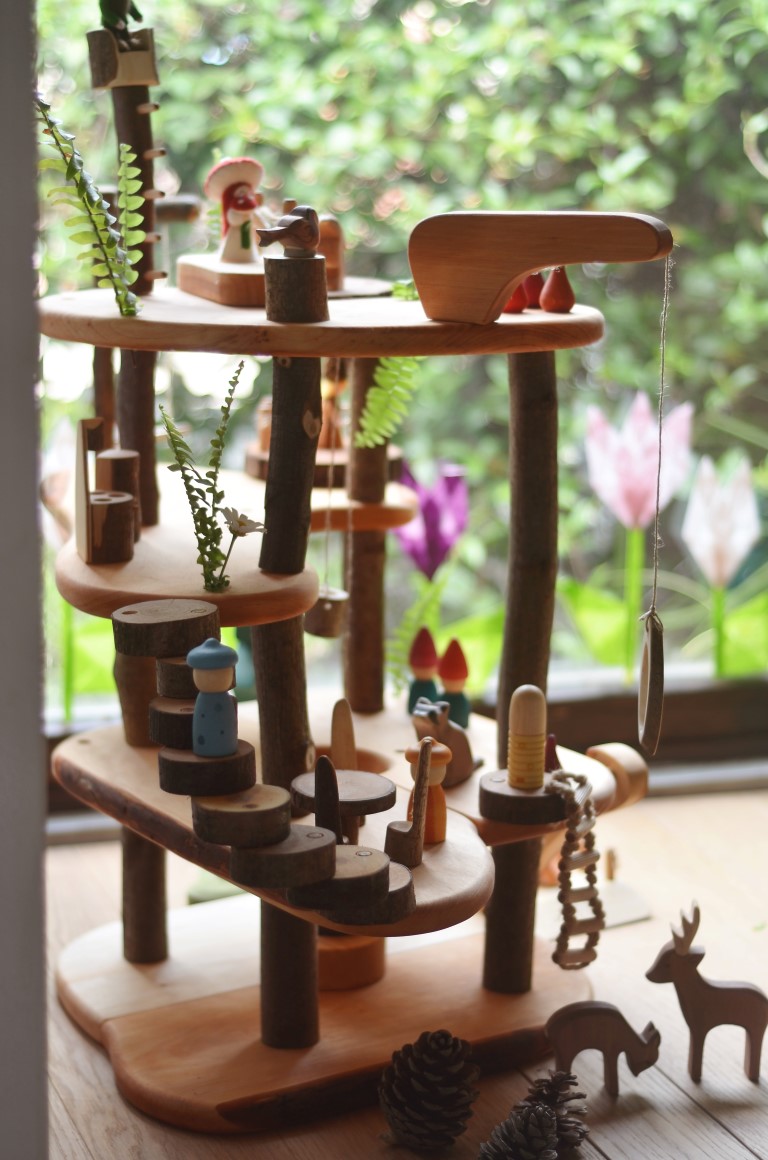 Magic Wood Casa sull’Albero Grande gioco legno 50 cm