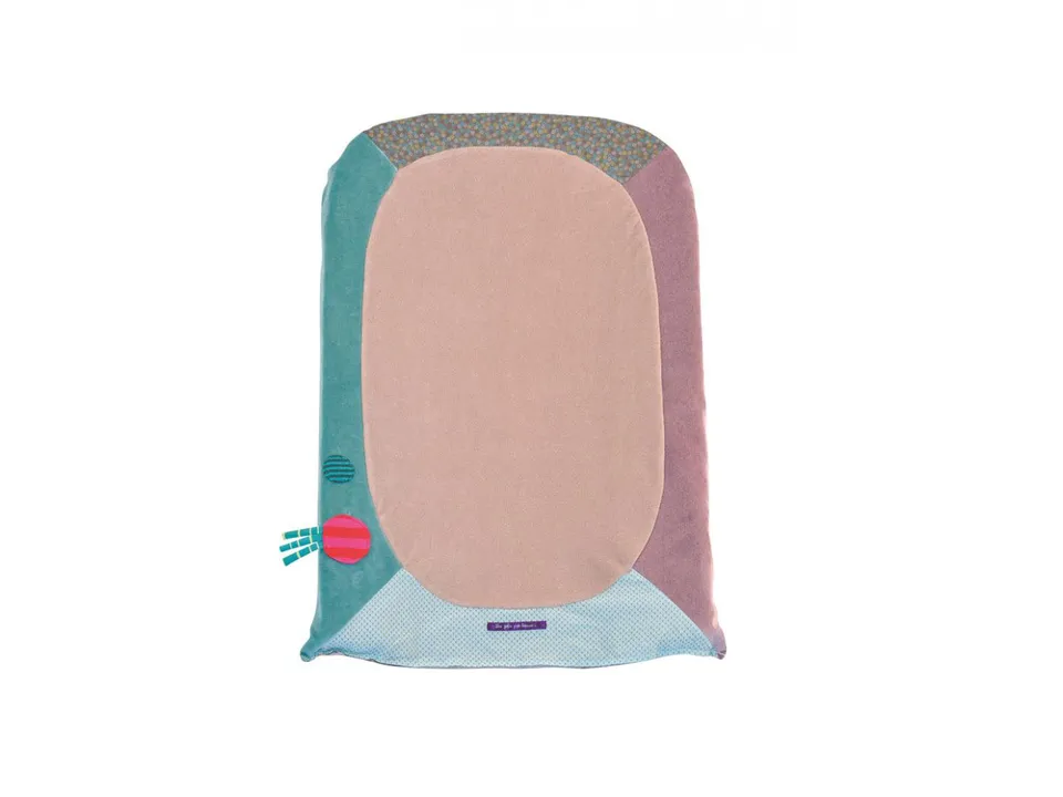 Moulin Roty Jolis Pas Beaux fasciatoio stoffa 72x50 cm lavabile
