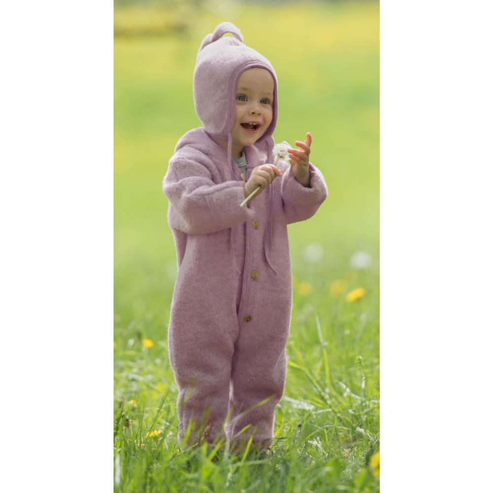 Engel Nature Rosenholz tuta pile 100% lana neonato