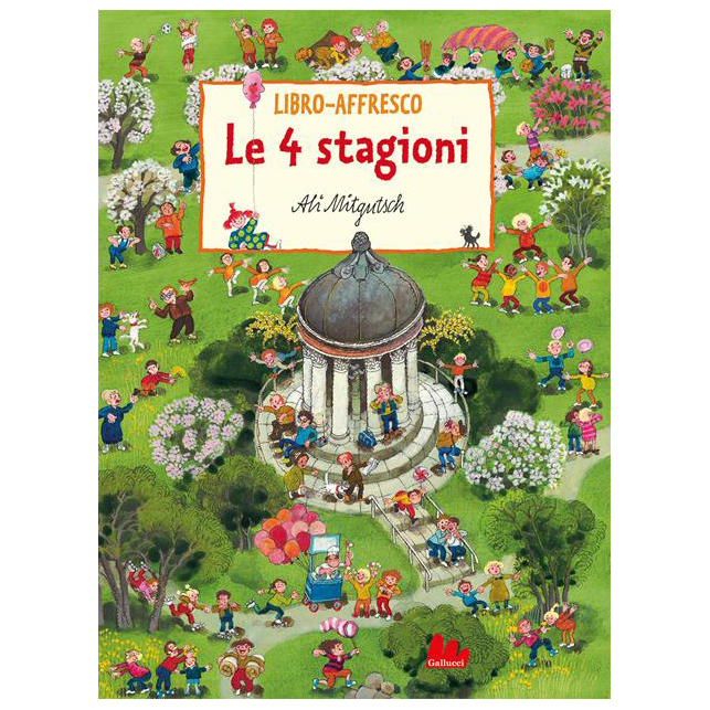 Gallucci Le 4 Stagioni libro affresco bambini