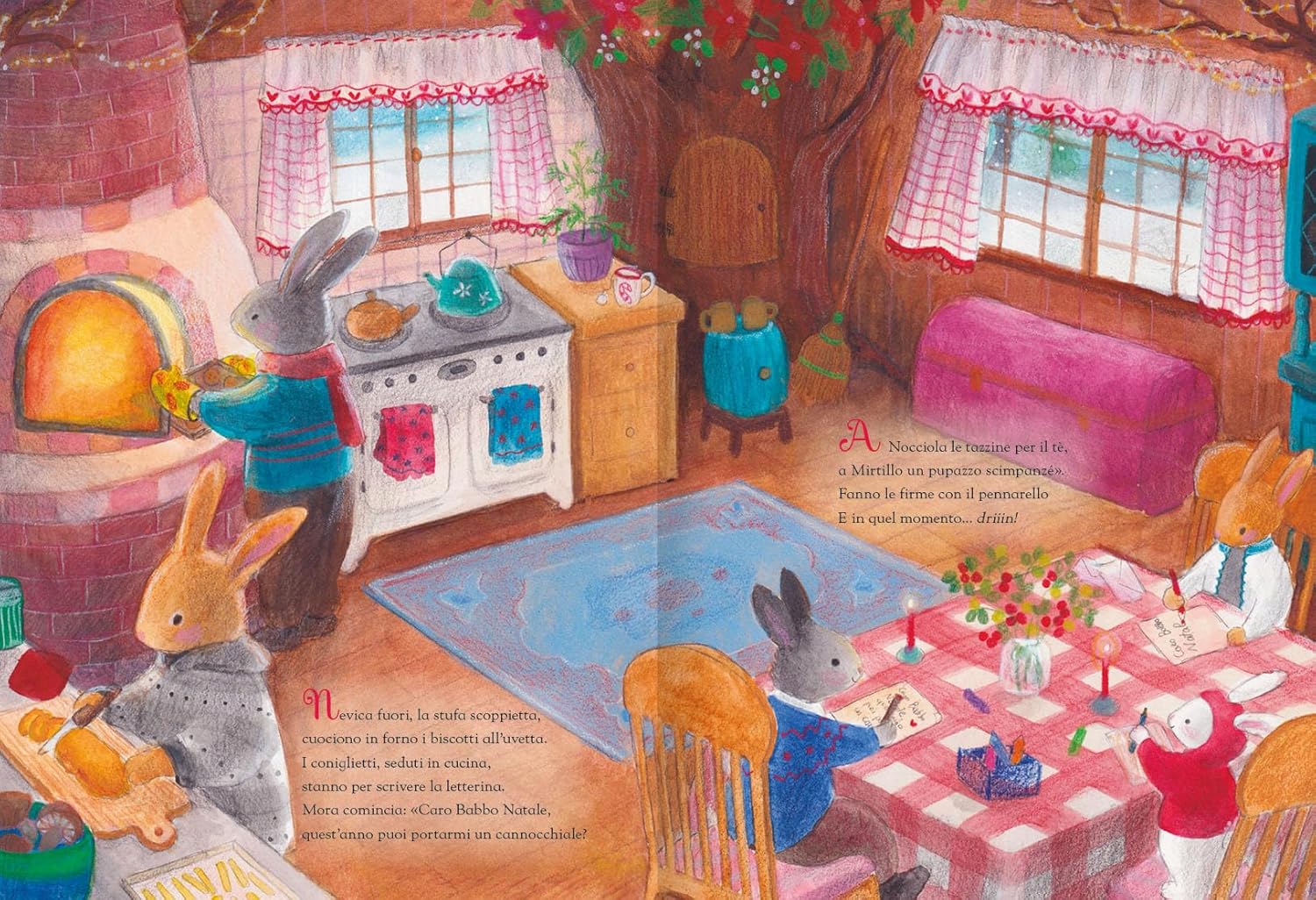 Edizioni EL Bosco dei Conigli Un magico Natale libro 3 anni