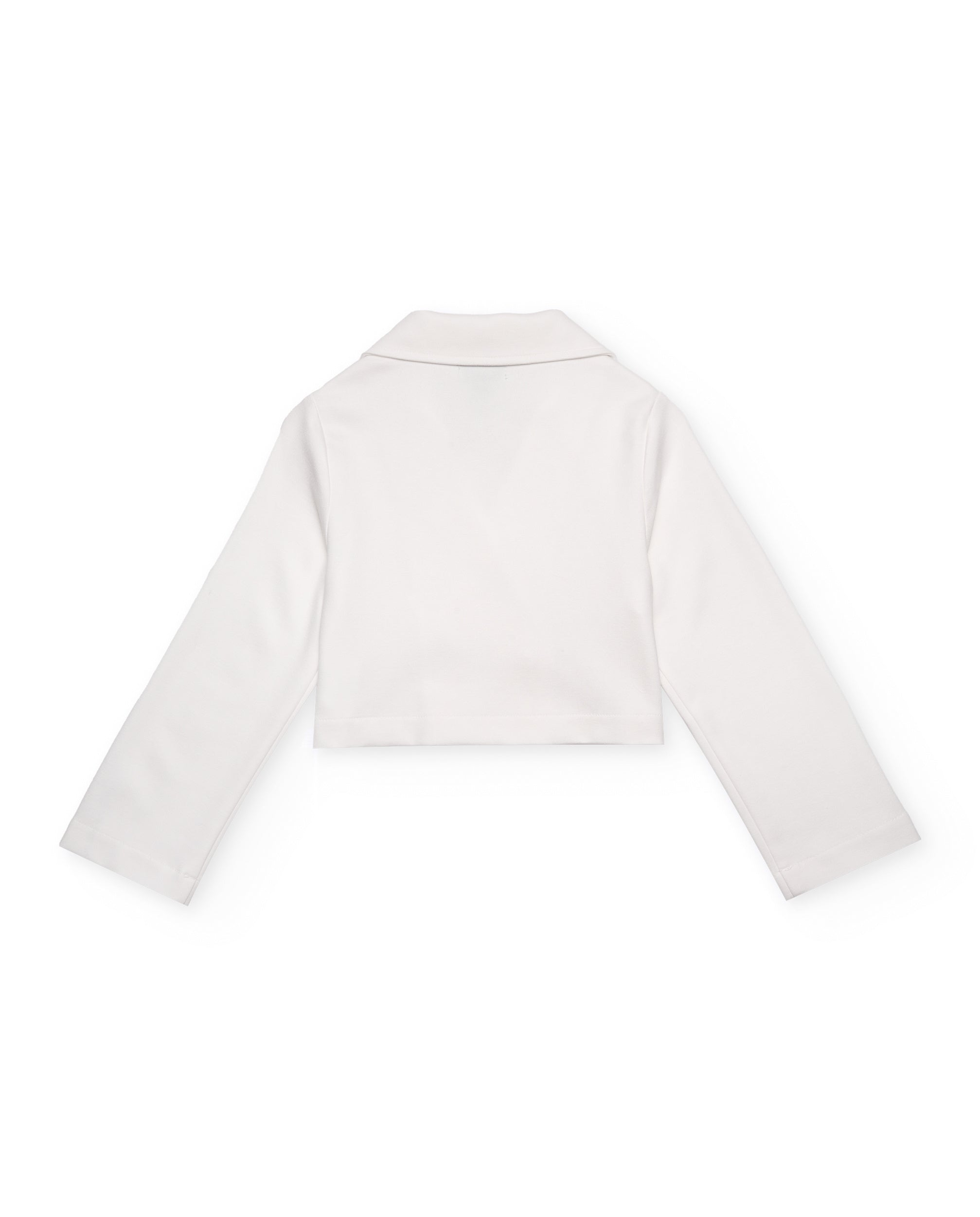 Tuc Tuc blazer bambina bianco bottoni metallo