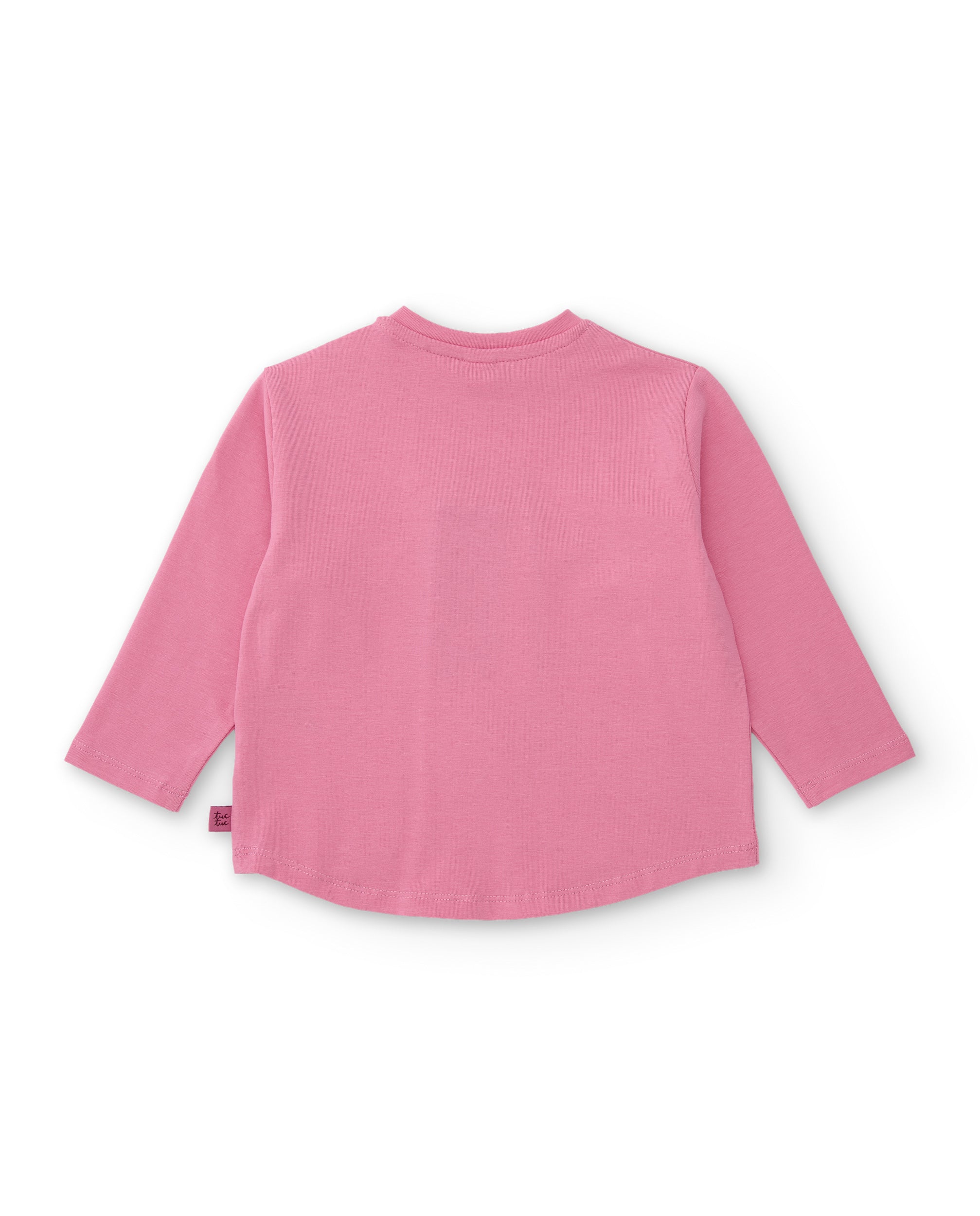 Tuc Tuc maglietta bimba rosa giraffa fiori