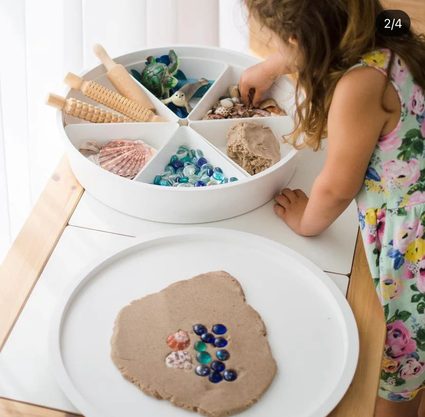 Inspire My Play PlayTray 3in1 vassoio sensoriale con scomparti