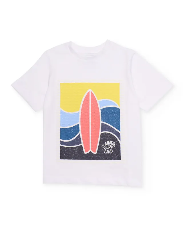 Tuc Tuc maglietta bambino surf bianca manica corta
