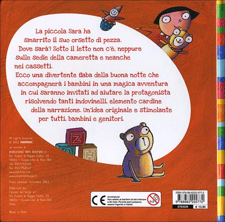 Fatatrac Indovina l’avventura dell’orsetto libro finestrelle
