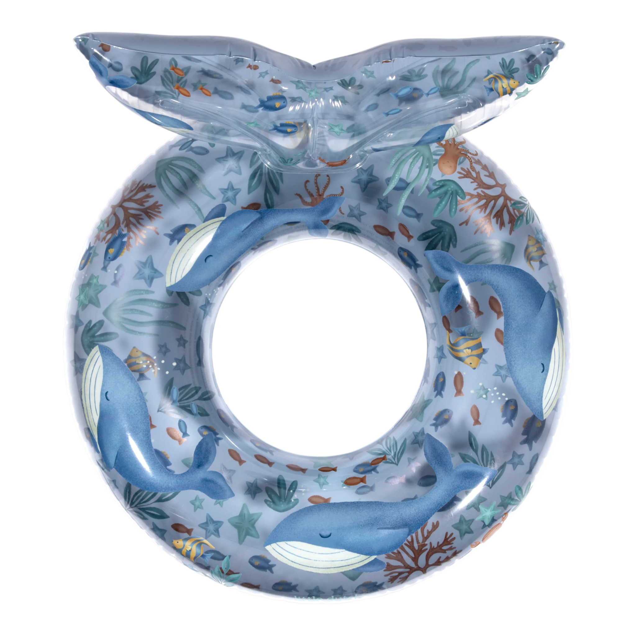 Little Dutch salvagente blu coda balena 91 cm PVC