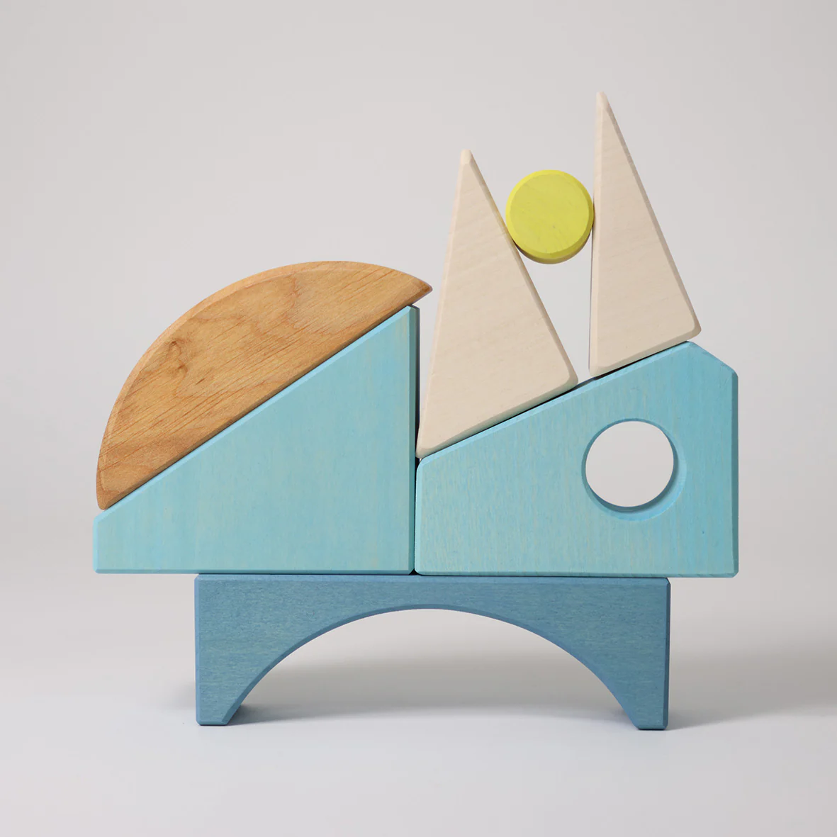 Grimm's Building Set Blue costruzioni in legno