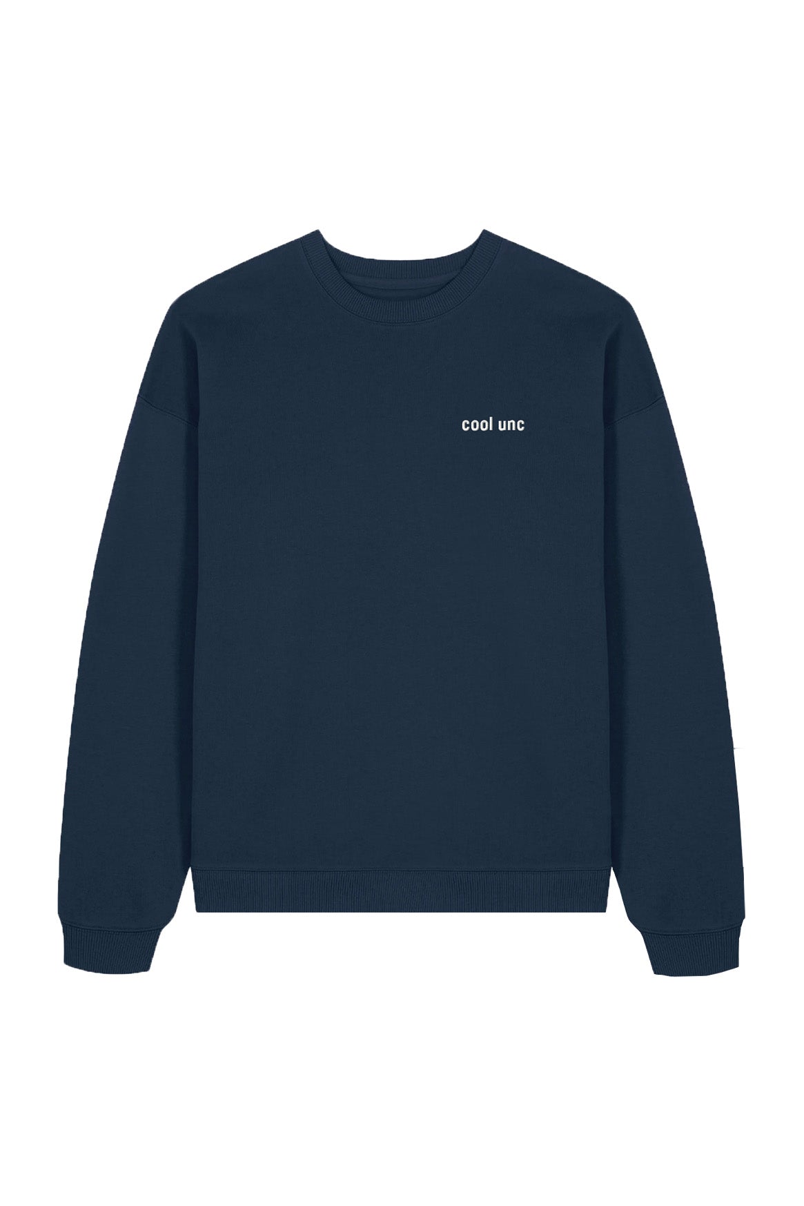 Ella and Rapha Cool Unc felpa uomo blu notte cotone