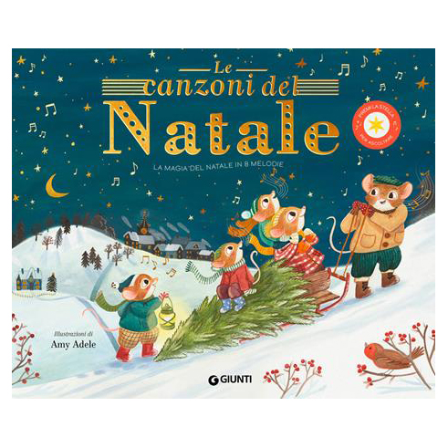 Giunti Le canzoni del Natale libro sonoro 8 melodie