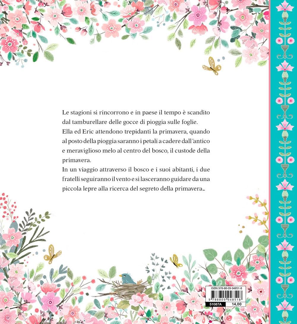 Giunti Ella, la lepre e il vento albo illustrato 40 pagine