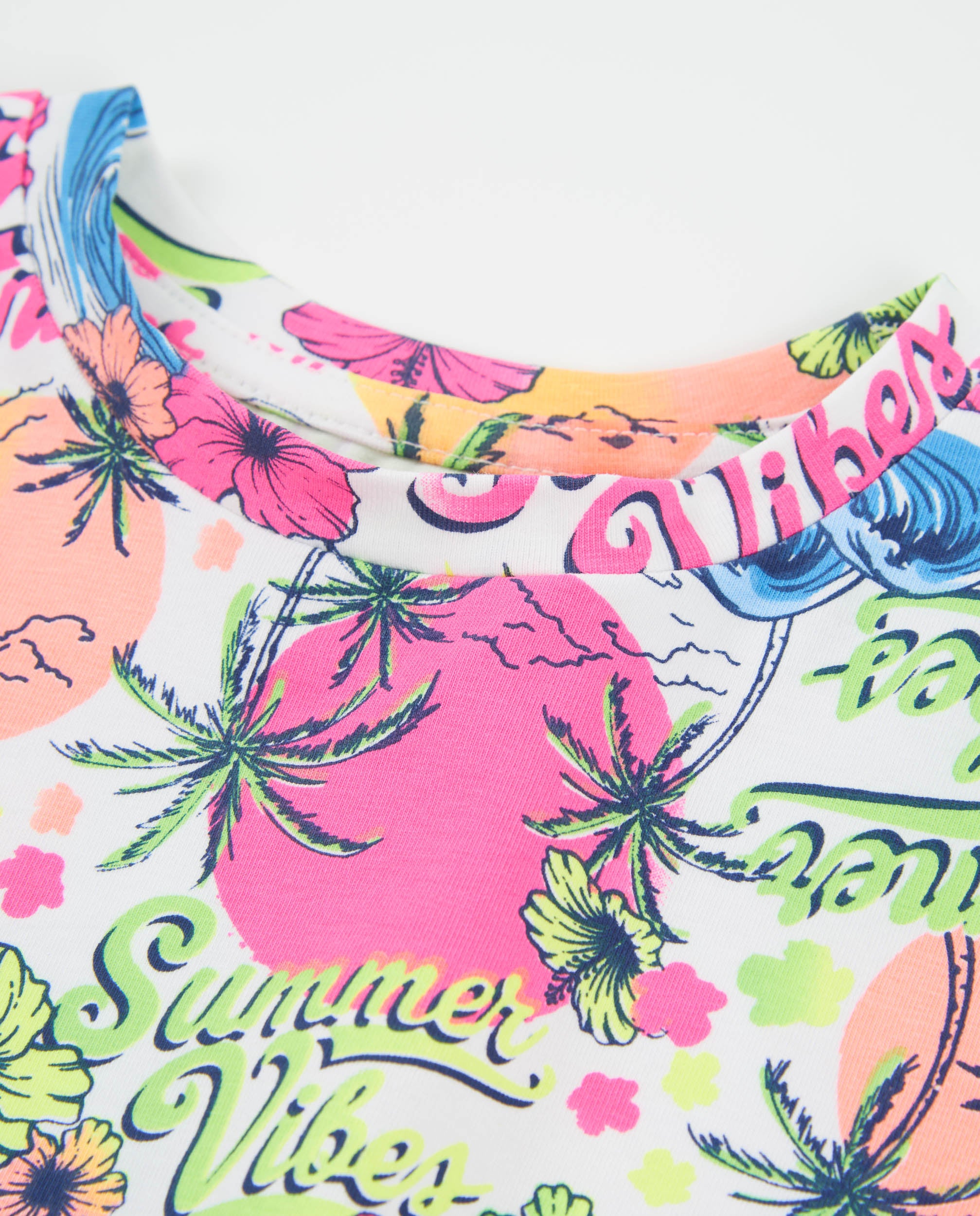 Tuc Tuc t-shirt bambina rosa maglia stampa estate