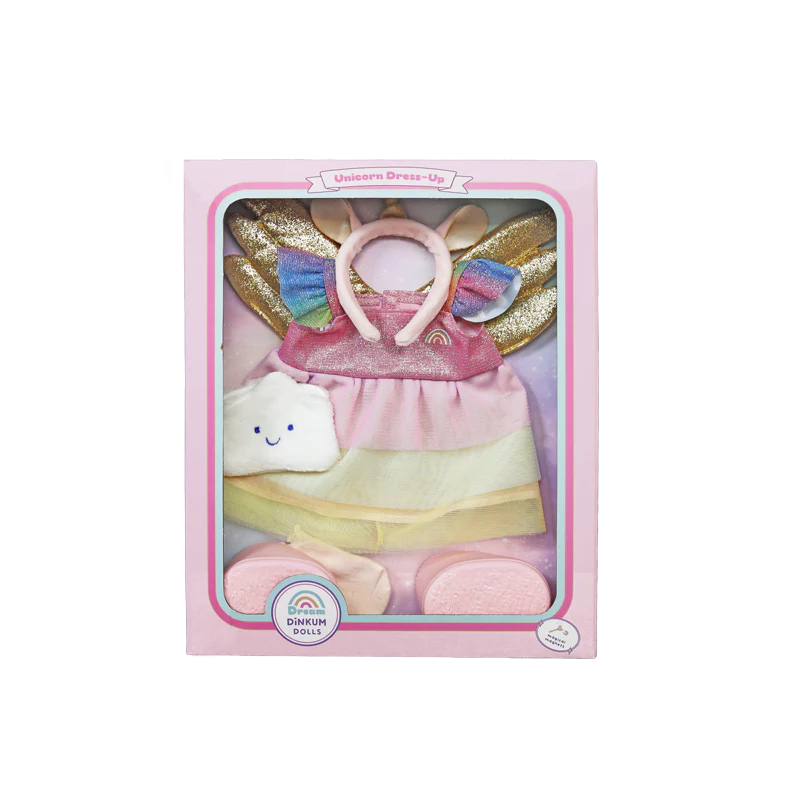OlliElla Dinkum Dolls Unicorn Outfit vestito unicorno
