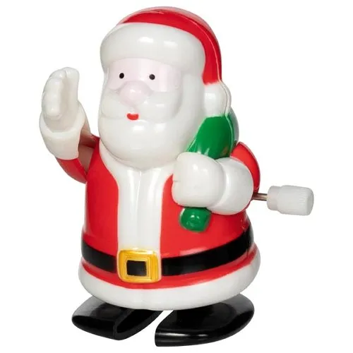 Goki Babbo Natale a Carica Figura Plastica 6,2 cm a Molla
