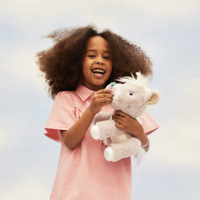 OlliElla Dinkum Unicorn Glimmer Peluche Lilla