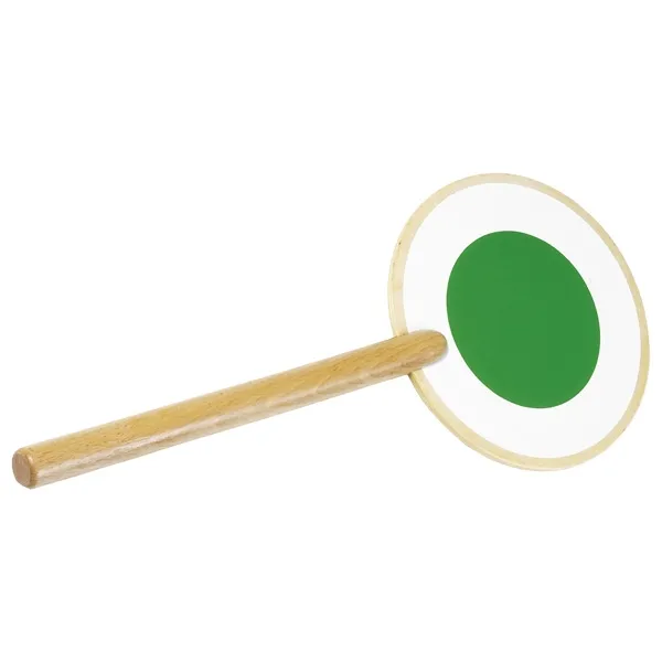 Goki paletta segnaletica verde-rosso 38 cm legno