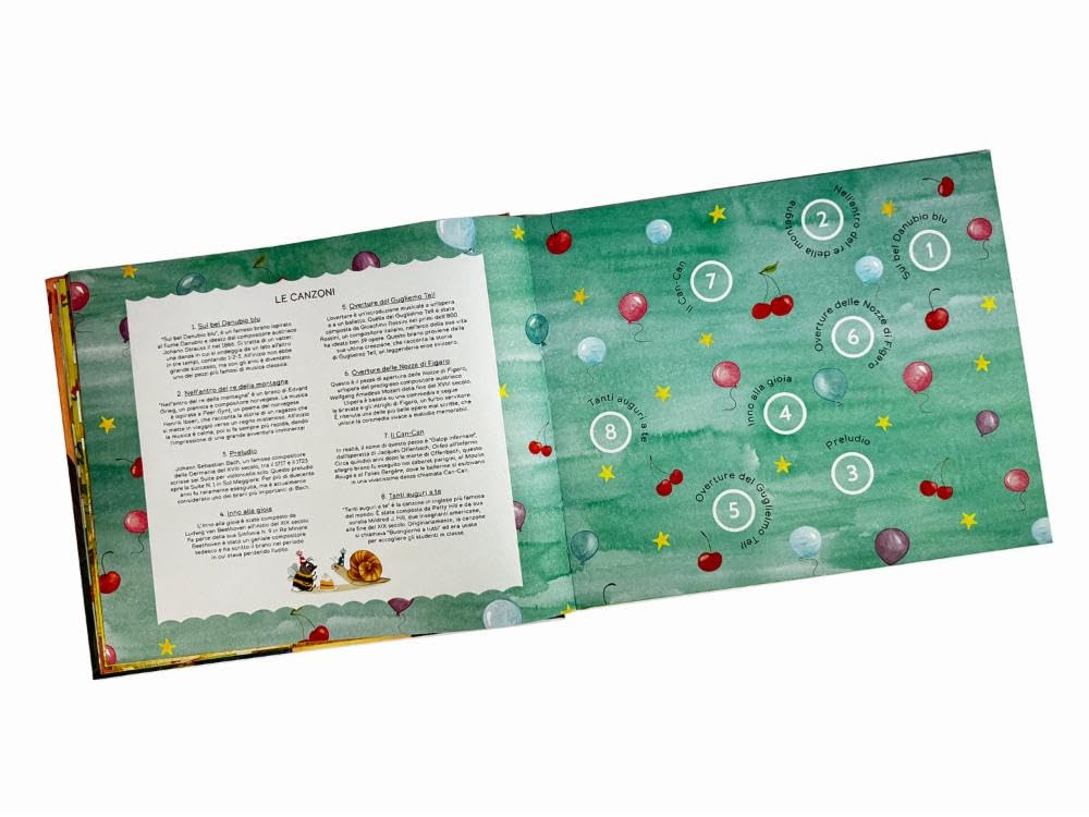 Giunti Le Canzoni del Mio Compleanno libro sonoro 24 pagine