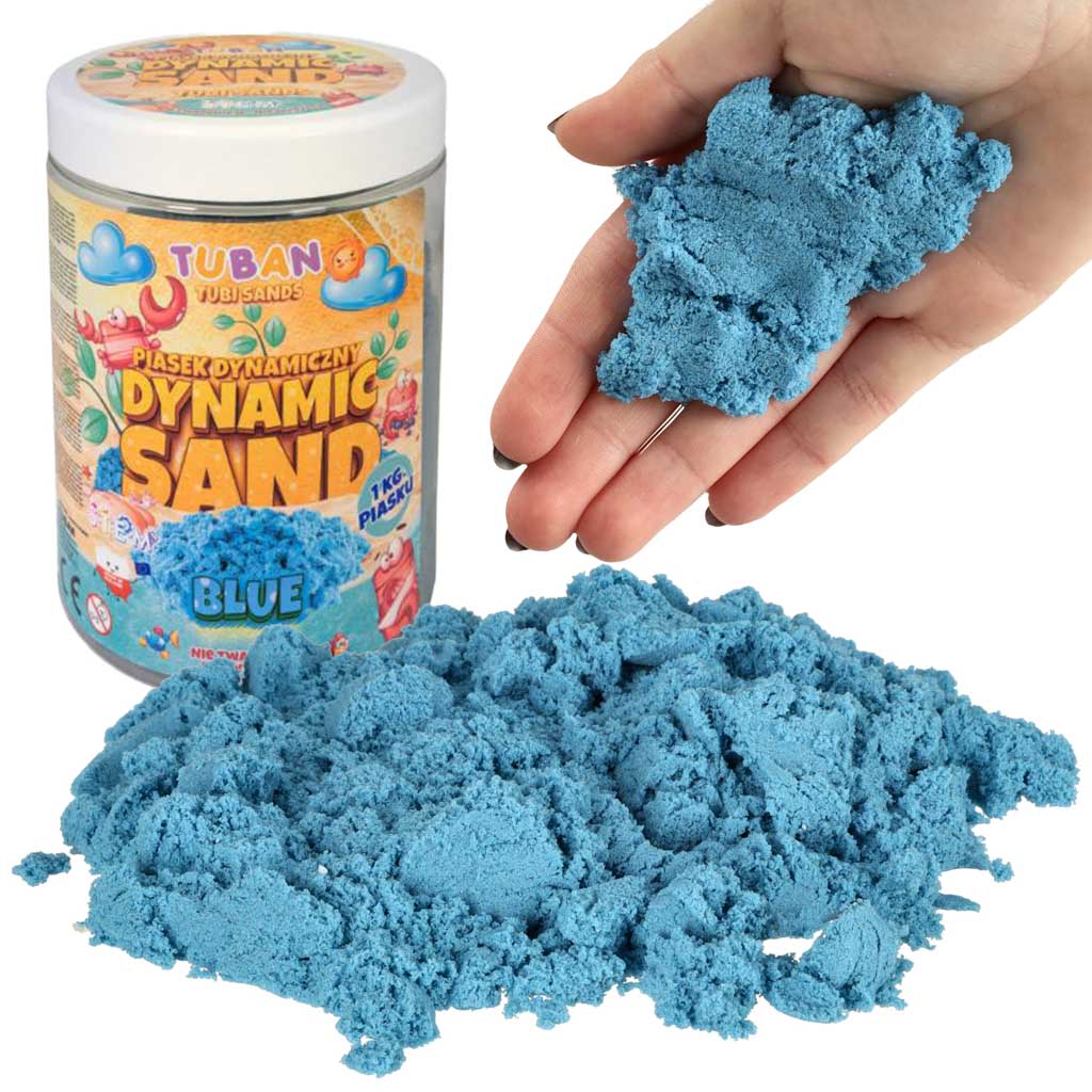 Tuban Sabbia cinetica blu 1 kg modellabile