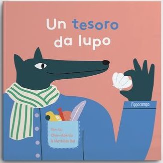 L’Ippocampo Un Tesoro da Lupo libro cartonato 12 pagine