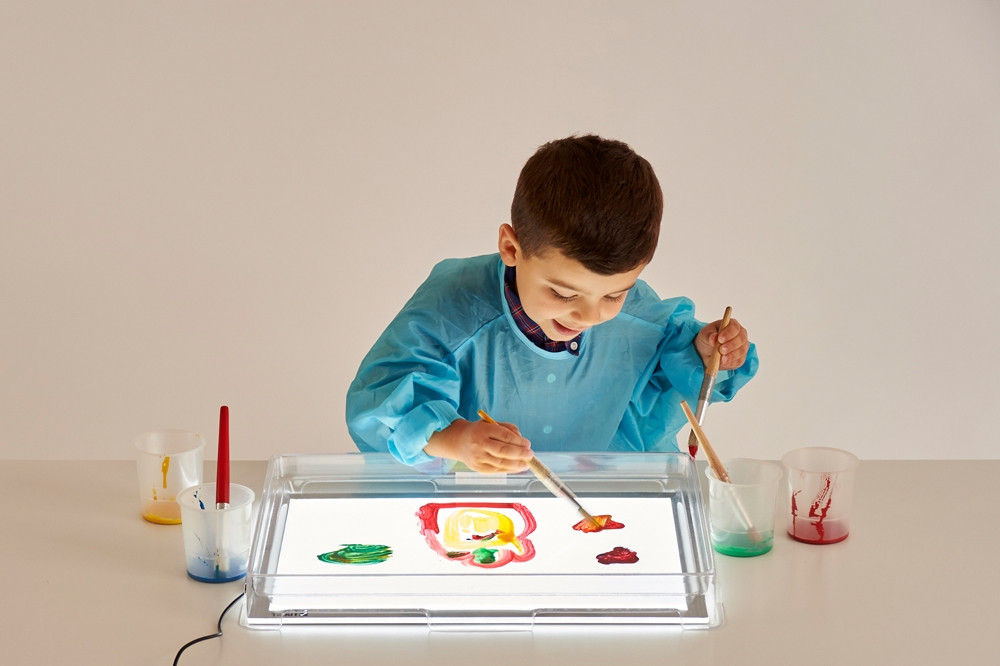 TickiT Copertura A3 vassoio attività tavola luminosa