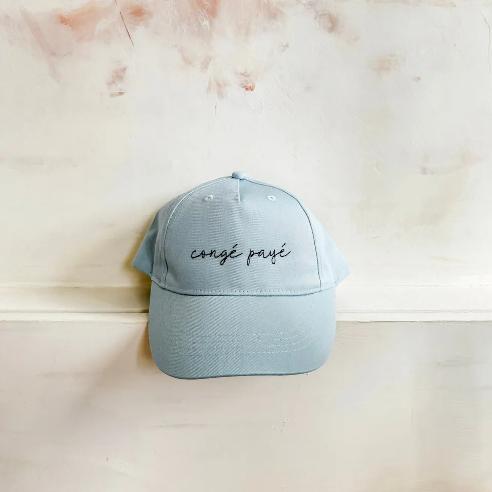 Ella and Rapha Congé Payé cappellino bimbo blu