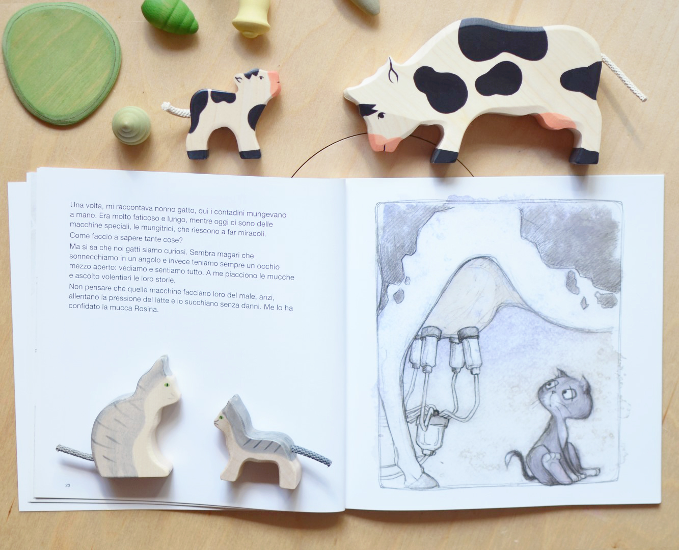 Dario De Bastiani Il viaggio del latte libro bambini 56 pagine