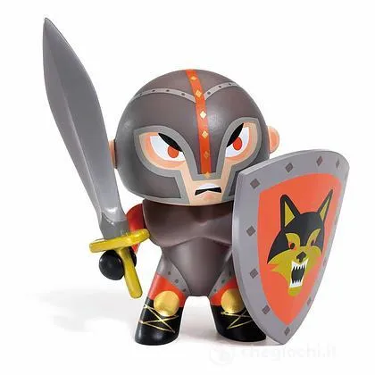 Djeco Arty Toys Flow Knight figura vinile Cavaliere