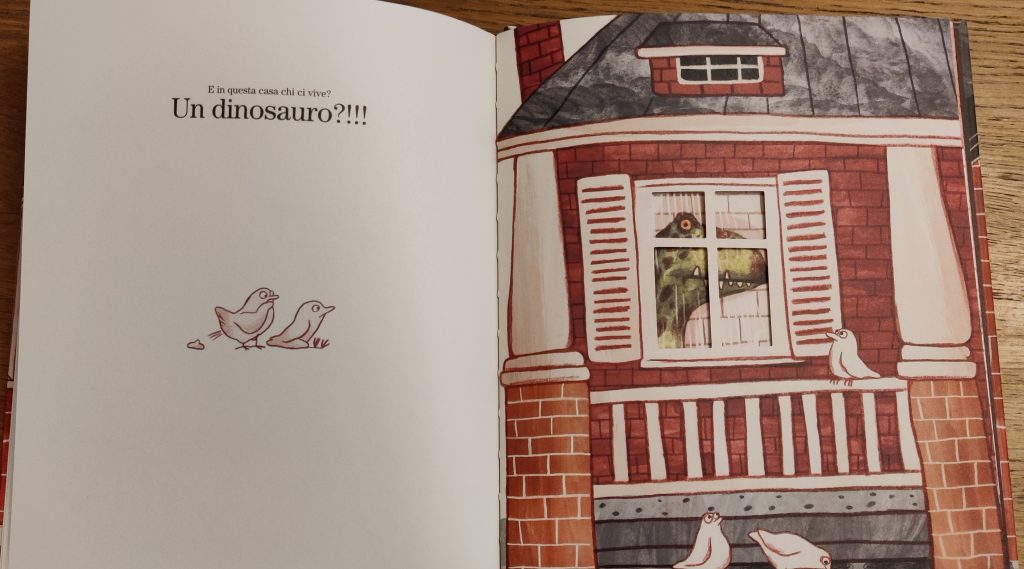 Un lupo alla finestra Orecchio Acerbo libro bambini 3-6 anni