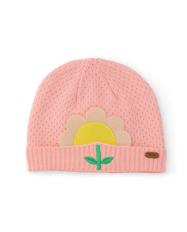 Tuc Tuc cappello bambina rosa fiore traspirante