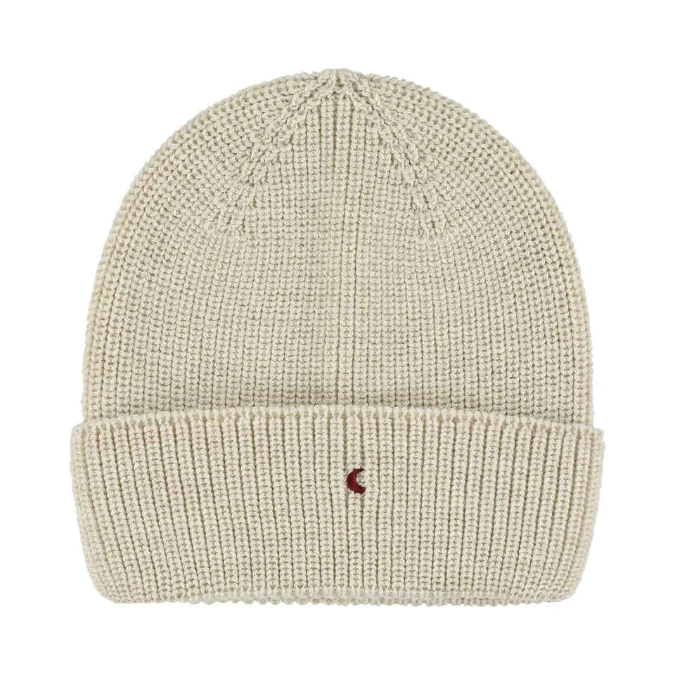 Ella and Rapha Moon berretto lana beige