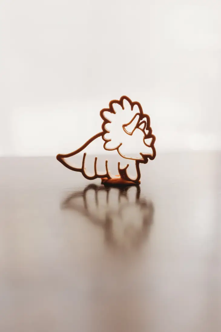 Kinfolk & Co Eco Cutter Mini Dino formine 8 pezzi biodegradabili