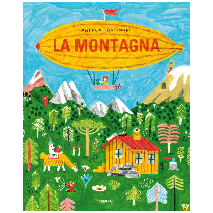Fatatrac La Montagna libro fisarmonica 3,5 metri