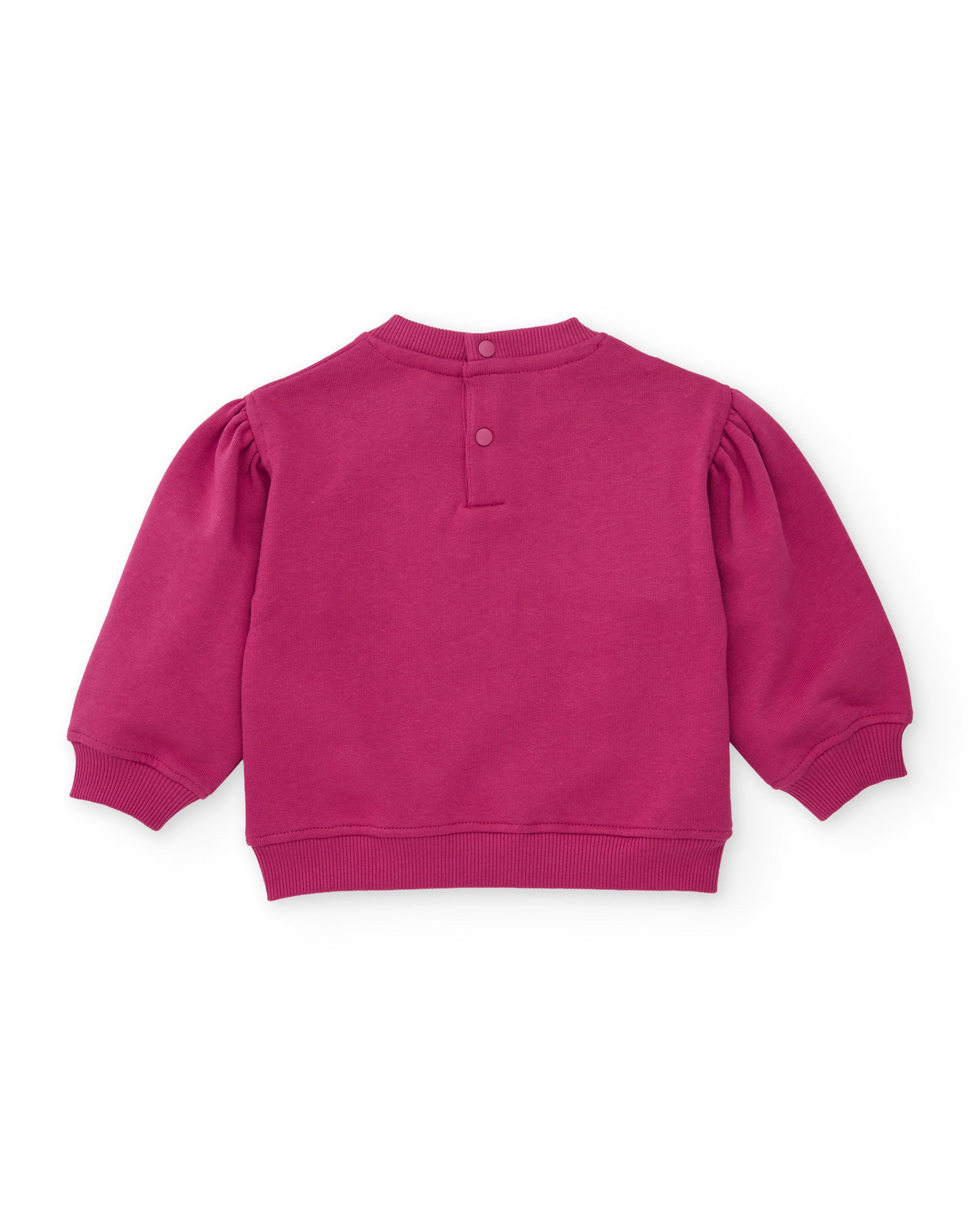 Tuc Tuc tuta bambina felpa fucsia con fiocco