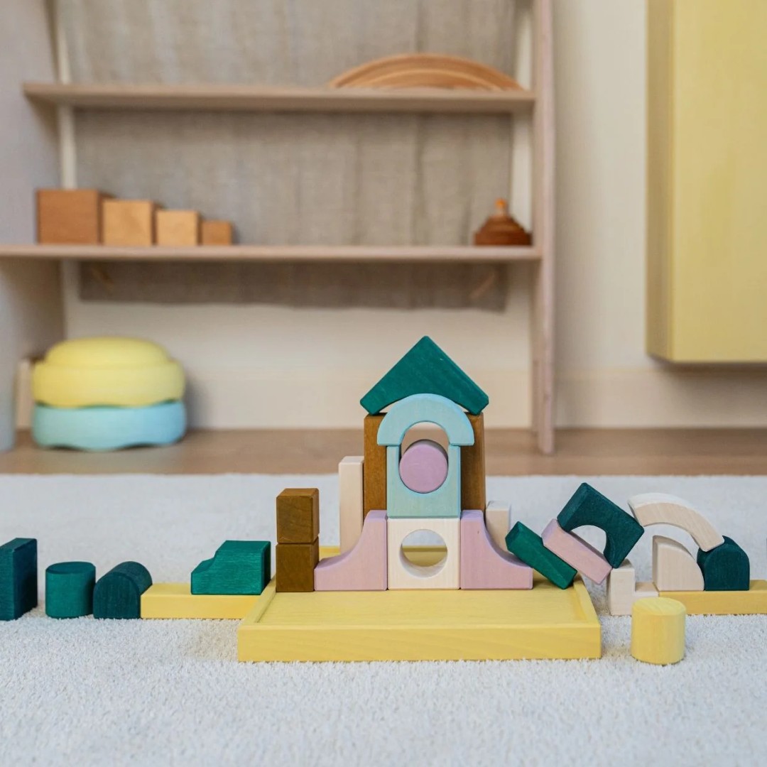 Grimm's Movement Small Building Set costruzioni legno