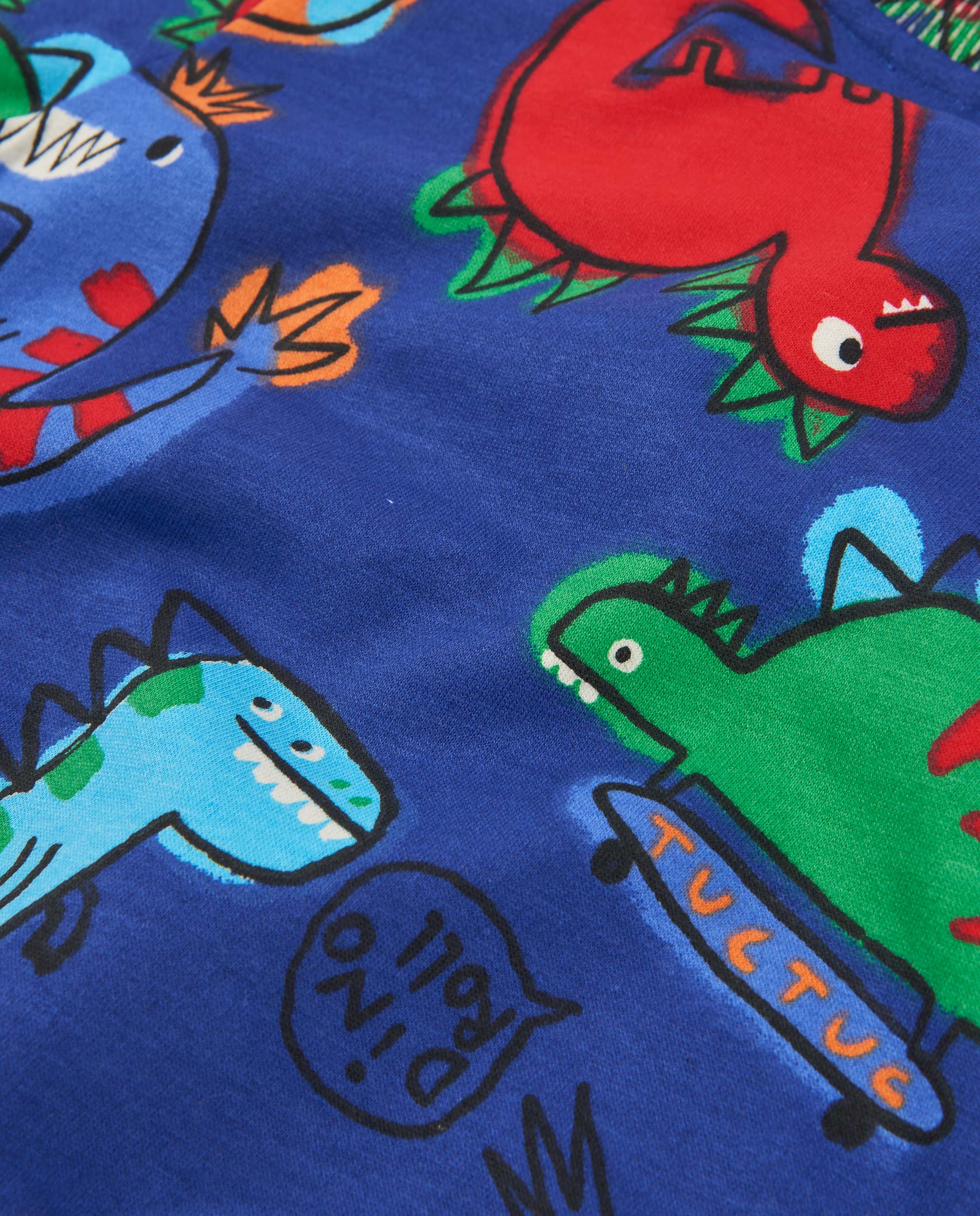 Tuc Tuc Dino Roll felpa bambino dinosauro blu