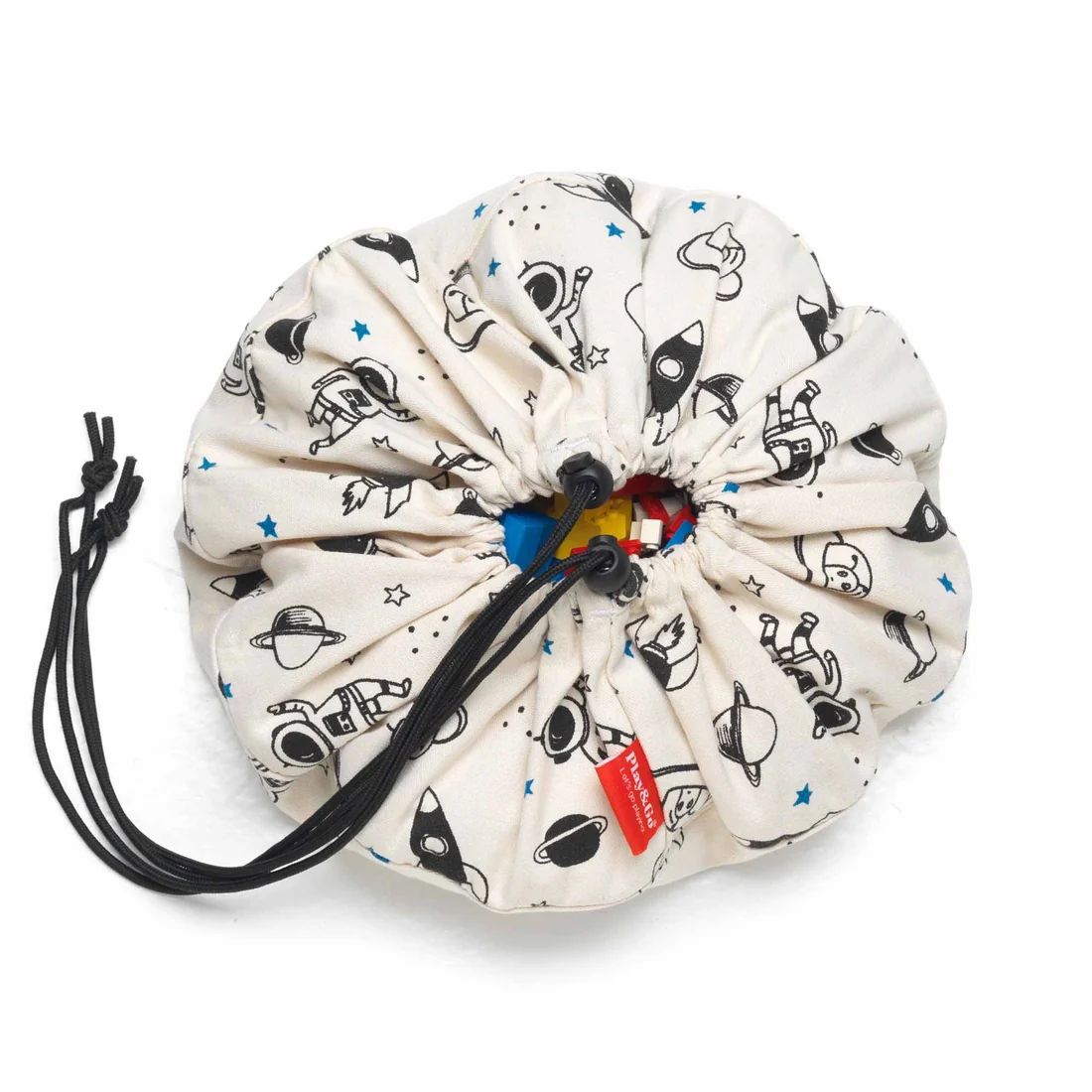 Play&Go Mini Space sacco astuccio porta giochi cotone