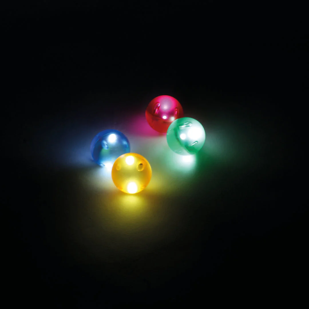 Cleverclixx Dazzling Lights palline luminose 4 pezzi