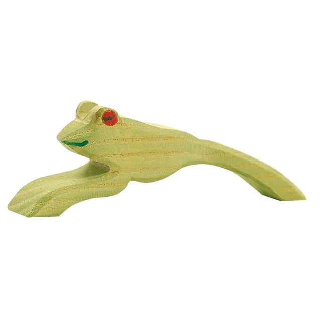 Ostheimer Rana che salta figura legno 3 cm
