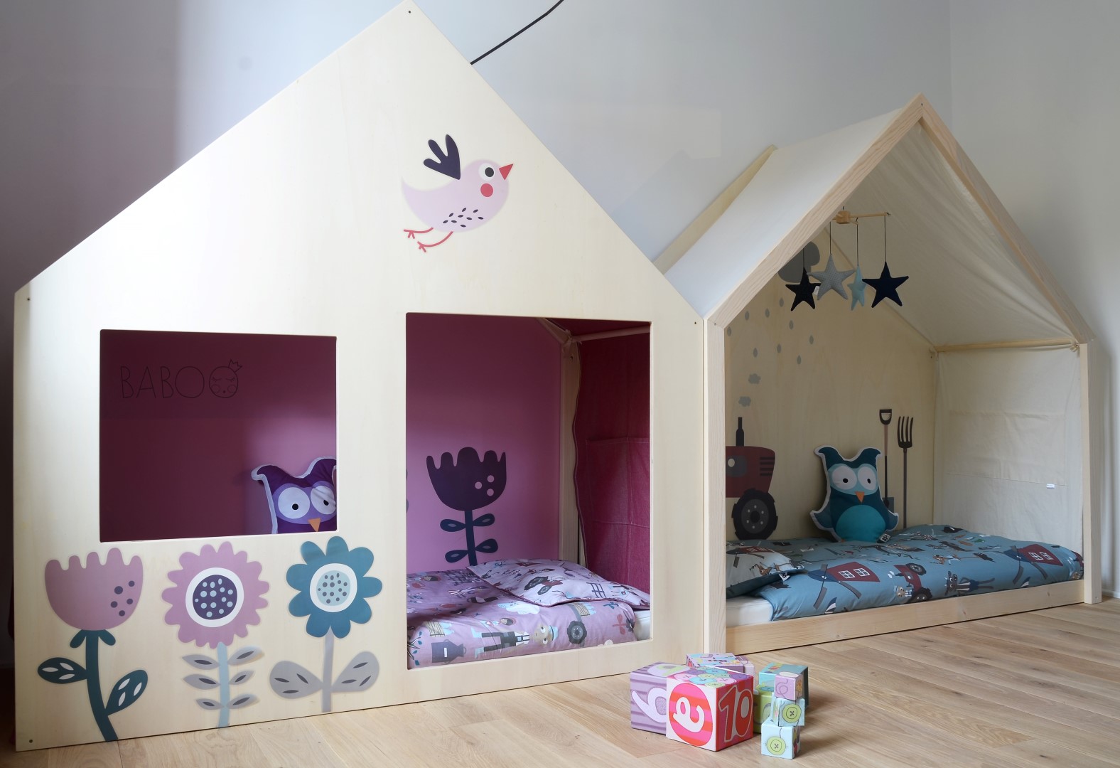 Cameretta Bianca e Chico arredo bambini