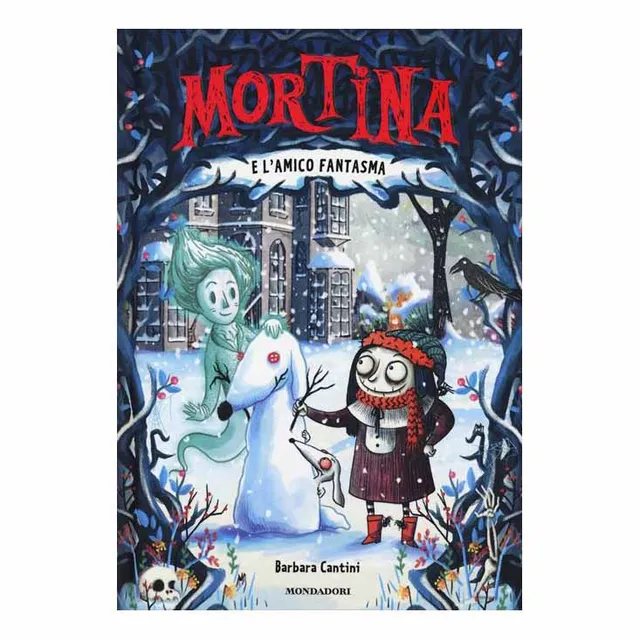 Mondadori Mortina e l'Amico Fantasma libro copertina buio
