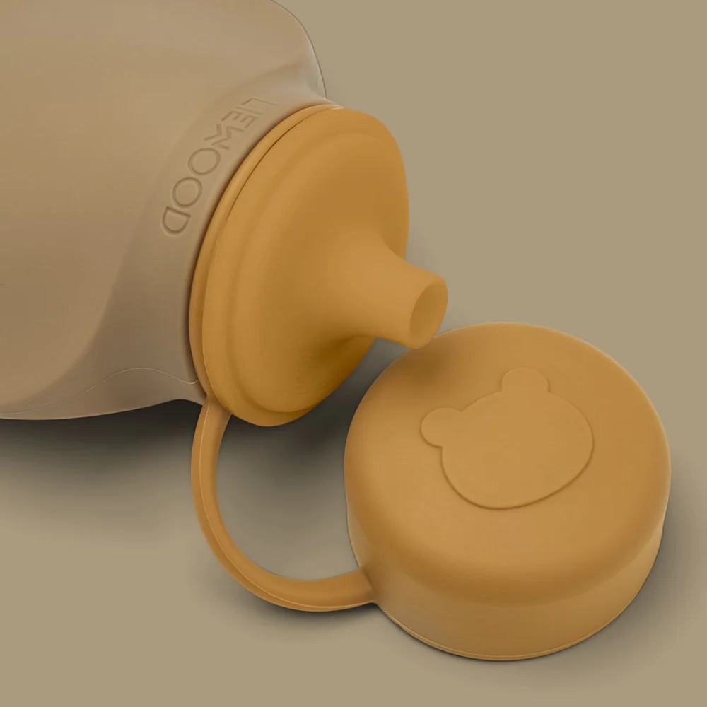 Liewood Silvia bottiglia silicone 170 ml caramel 2 pezzi