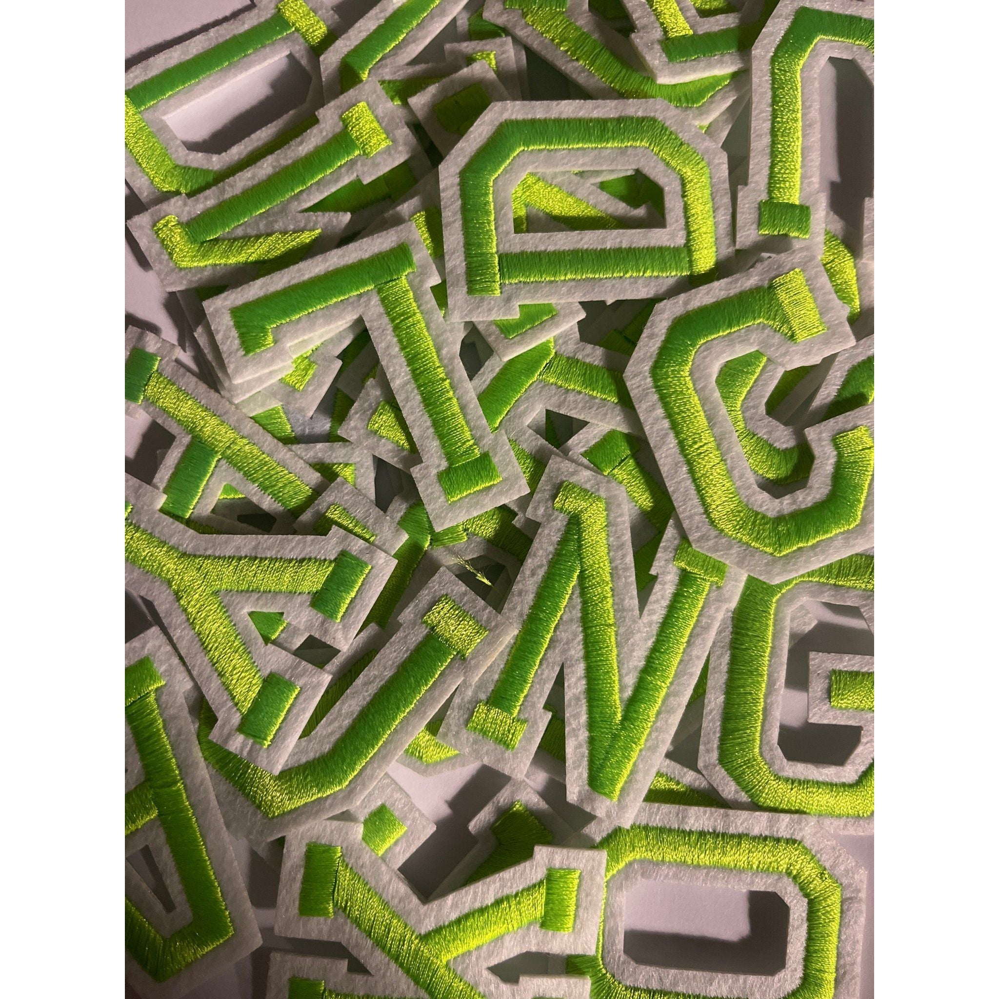Slugs & Snails Varsity Letters Large toppa termoadesiva 5 cm